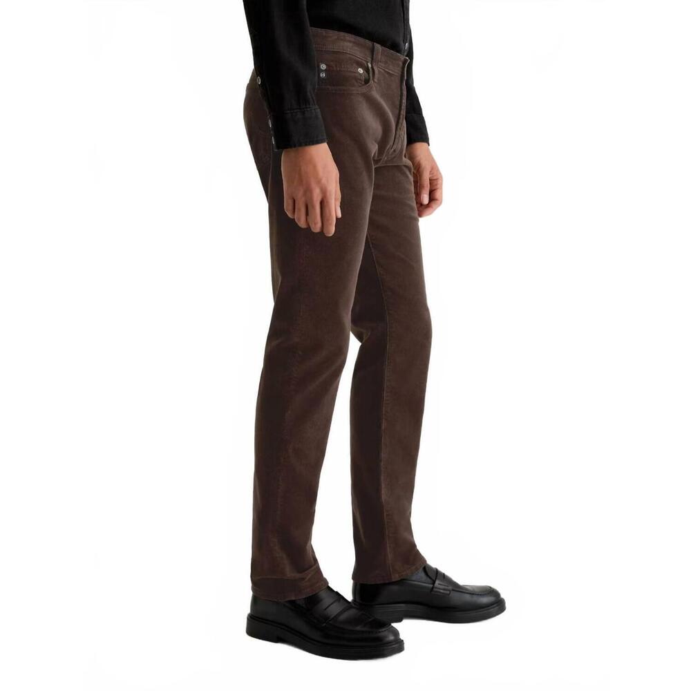 NEW AG JEANS tellis corduroy pant in raw umber - Picture 3 of 6